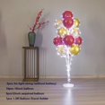 thumbnail image 3 of Kit de soporte para globos de mesa de 1,3 m con cadena de luces, centro de mesa con globos para decoraciones de cumpleaños, baby shower, fiestas de Navidad, 3 of 5