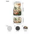 thumbnail image 7 of Renewold Hummingbird Floral Retro Rubber Car Floor Mats 4 Pieces, Universal Fit Front & Rear Auto Rugs Full Set, Protect Your Vehicle's Interior for Car SUV Van & Trucks, 7 of 7