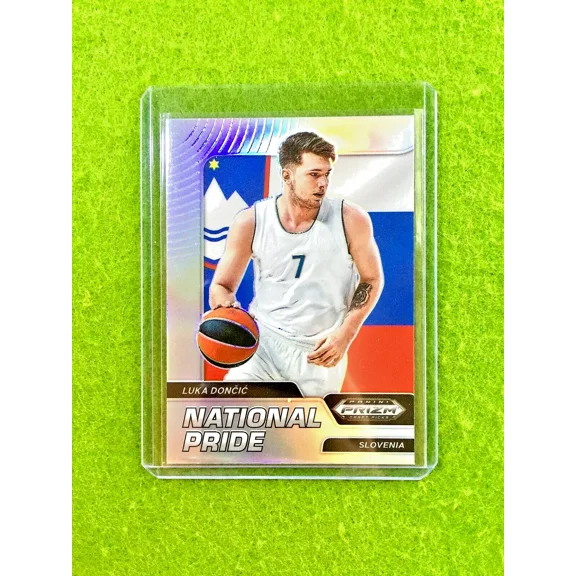 LUKA DONCIC SILVER PRIZM SSP CASE HIT CARD JERSEY #7 SOLVENIA 2022 MAKE AN OFFER