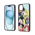 thumbnail image 2 of Funny Cartoon Anime Naruto (6) Phone Case Compatible with iPhone 15 Case Dual camera TPU Protective Cover Gift For IP15-6.1in, 2 of 6