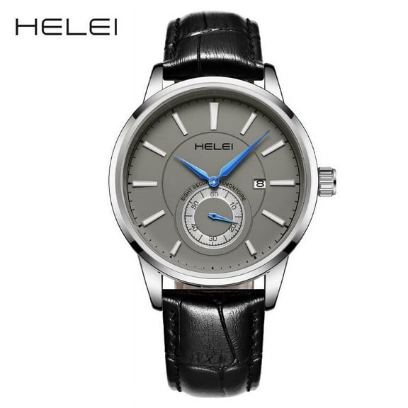 HELEI Men's Quartz Watch Waterproof Wristwatches 797276874258