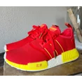 thumbnail image 1 of Ad-id-as Sneakers Mens 7 NMD R1 Beijing Running Athletic Comfort Shoes Red Yellow, 1 of 6