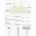 thumbnail image 6 of MODA NOVA Invisible Bandeau Bra, Juniors Strapless Buckle Lift Insert Lace Bralette Beige D 38, 6 of 6