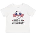 thumbnail image 3 of Inktastic Military Veteran Daddy Proud Son Daughter Boys or Girls Baby T-Shirt, 3 of 5