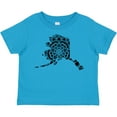 thumbnail image 3 of Inktastic Alaska Silhouette Mandala Boys or Girls Toddler T-Shirt, 3 of 5