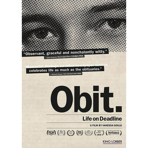 Obit (DVD), Kino Lorber, Documentary