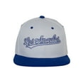thumbnail image 2 of Top Headwear Los Angeles City Snapback Hat - California 2 Tone Baseball Ball, White/Royal, 2 of 4