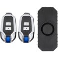 thumbnail image 1 of Bike Alarm Wireless Vibration Motion Sensor Waterproof Motorcycle Alarm Remote Electric Alarm Bike Alarm Motorcycle Alarm Remote Vibration Bike Alarm Bicycle Alarm Anti Theft Bicycle Alarm Black(#1), 1 of 5