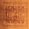 thumbnail image 1 of Ahgly Company Indoor Square Oriental Orange Traditional Area Rugs, 6' Square, 1 of 4