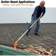 thumbnail image 2 of CATPAN Multi-Angle Gutter Cleaning Tools from the Ground,Gutter Cleaning Tool with Threaded,Gutter Cleaner, Mini Rake, Clean off Gutter Guards from The Ground,Great for Removing Leaves from Roofs, 2 of 6
