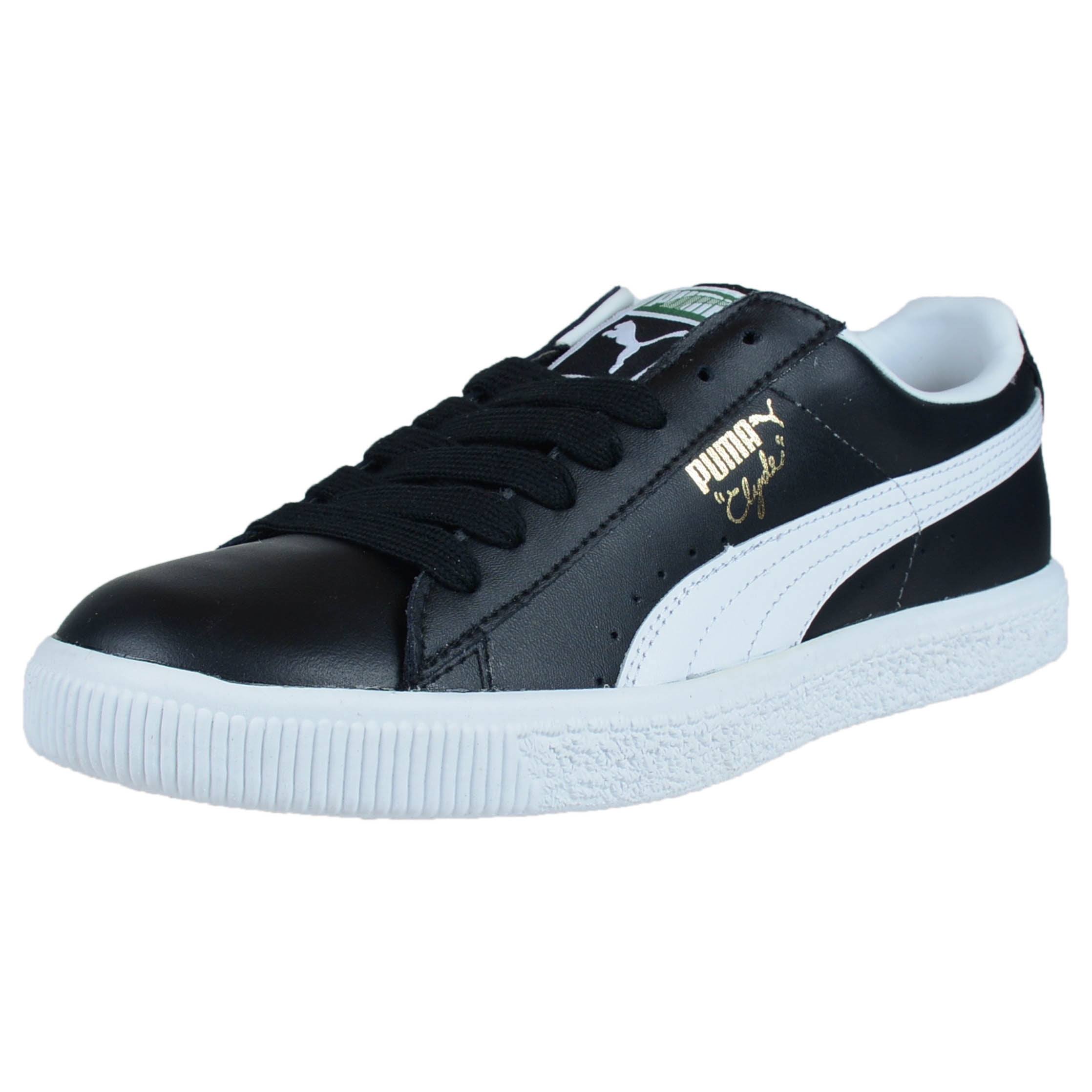 puma clyde leather fs lace up fashion sneaker
