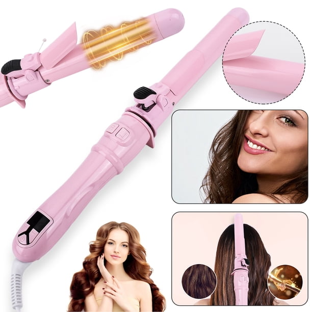 Ndcxsfigh Plancha Rizadora Automática Plancha para Peinar El Portátil para Viajes en Casa (rosa)