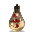 thumbnail image 1 of Bewildely Bola LED de Navidad, bombilla colgante de Navidad, adorno transparente, hogar, oficina, Club, bombilla decorativa, suministros de decoración Kits de decoración para fiestas No.01 Bewildely HA010060-01B, 1 of 6
