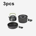 thumbnail image 1 of Ensemble de Cuisine de Camping Portable - 3 Pcs Antiadhésif, 1 of 10