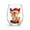 F, variant on Cute Christmas Collection Commemorative Glass Cup Large Capacity 2D Printed Glass For Daily Drink Holiday Table Decor Gift