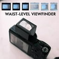 thumbnail image 3 of Metal Cold Shoe Viewfinder for DSLR/Mirrorless Cameras – Waist-Level Display with 28mm/35mm/40mm Options | Vintage-Style Mirror Image & Concentric Lens Texture J9J6, 3 of 9