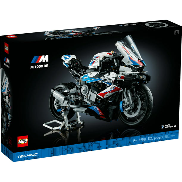LEGO Technic BMW M 1000 RR 42130 Motorcycle Model Kit Adults, Build and Display Motorcycle Set with Authentic Features, Motorcycle Gift Idea - Walmart.com