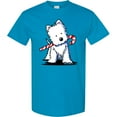 thumbnail image 3 of Inktastic Candycane Cutie Westie T-Shirt, 3 of 5
