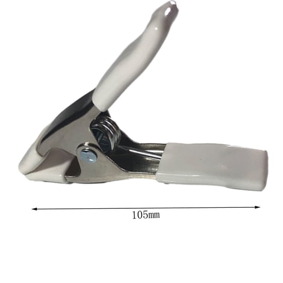 1/5pcs Metal Spring Clamps With Rubber Pads Strong Muslin Clamps For Carpentry Photography Hanging Bottoms Attaching Lights