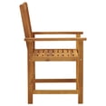 thumbnail image 6 of vidaXL Patio Chairs Outdoor Patio Dining Chair with Cushions Solid Wood Acacia, 6 of 11