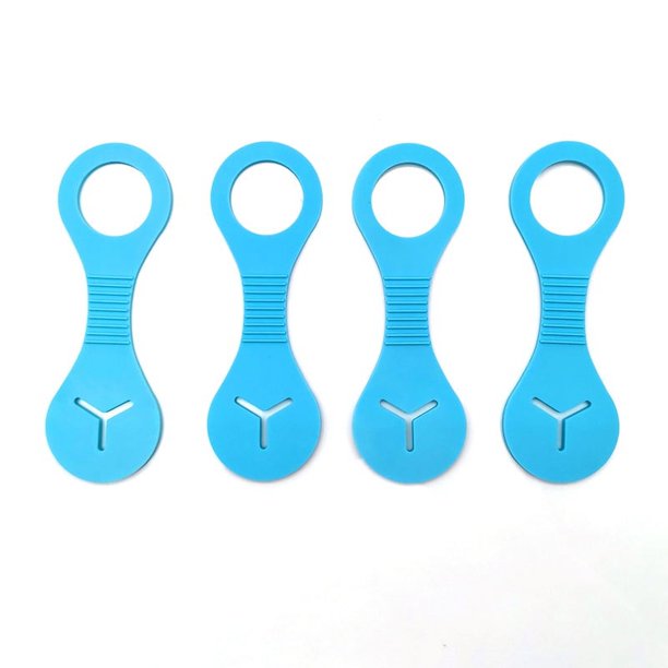 ZHAOCHENG piezas (azul) clip para bolsa de excremento de perro manos libres, dispensador de bolsas de excrementos de mascotas, soporte para bolsa de excremento de perro, soporte para bolsa de excremen