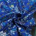 thumbnail image 4 of Women's Bohemian Holiday Printed V Neck Long Sleeve Shirt With Tie, 4 of 8