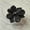 Black, variant on 4-Pack Colorful Flower Zinc Alloy Cabinet Door Handles - Black and Pink Pulls for Kitchen and Bedroom