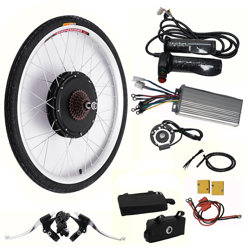Wuzstar 48V 1000W Rear Wheel Electric Bike Conversion Kit, EBike Hub
