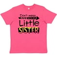 thumbnail image 3 of Inktastic Don't Mess with My Little Sister Youth T-Shirt, 3 of 5