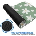 thumbnail image 6 of Daisy Flower Vintage Gaming Desk Mat - 31.5x11.8 inch Extended Mouse Pad, Non-Slip Rubber Base, Stitched Edges for Office & Gaming - Get in the Game, 6 of 7
