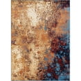 thumbnail image 2 of Luxe Weavers Modern Splatter Blue 8x10 Abstract Area Rug, Stain Resistant Carpet, 2 of 6