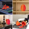 thumbnail image 3 of Dyues 3D Printed Dragon Eggs with Dragon Inside,Crystal Dragon Fidget Toys,Full Articulated Dragon Dragon in Egg,Adults Fidget Toys for Autism ADHD (Laser Red-12inch), 3 of 10