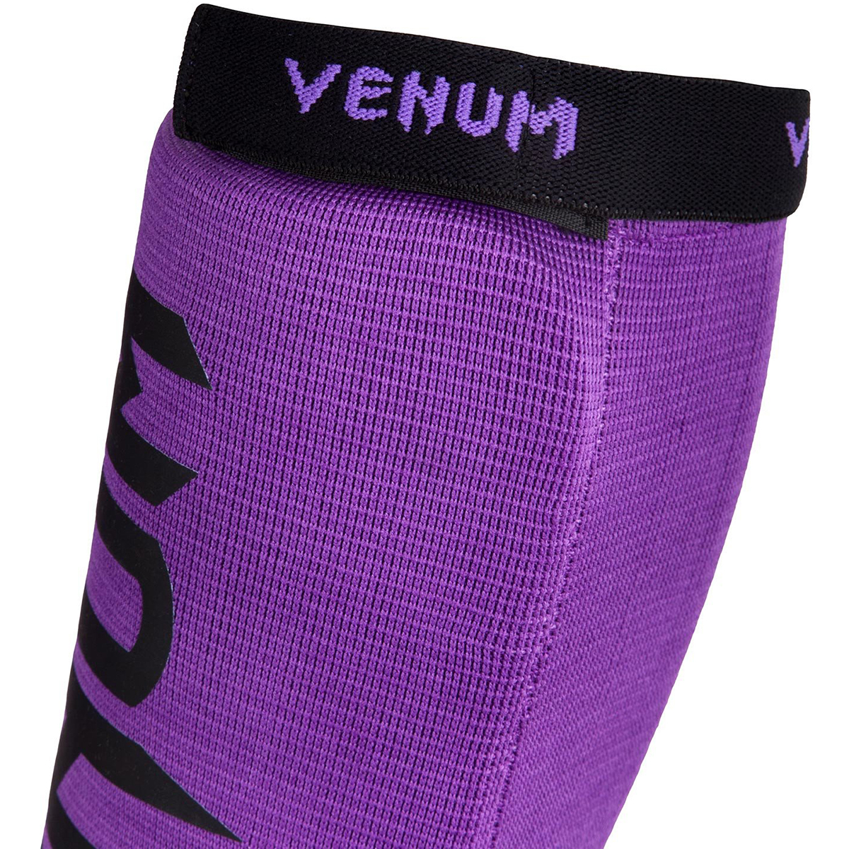 Venum Kontact Slip-On MMA Shin and Instep Guards - Purple/Black