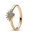 thumbnail image 1 of Celestial Sun And Moon Ring Set, Sparkling Sun Ring/blue Moon Ring 16k Gold/silver Plated, 1 of 2