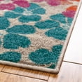 thumbnail image 4 of Unique Loom Azalea Collection Area Rug - Encore (10' Square Multi/Orange), 4 of 7