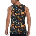 thumbnail image 3 of Haiem Forest Elf Men Workout Tank Top Gym Bodybuilding Sleeveless Muscle T Shirts Athletic Tank Breathable Workout Shirt-, 3 of 9