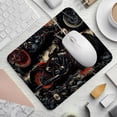 thumbnail image 2 of Motorcycle Printed Square Mouse Pad Desk Mat, Non-Slip Rubber Bottom Gaming Mouse Mat for Office, 8.3x9.8 Inch, 2 of 6