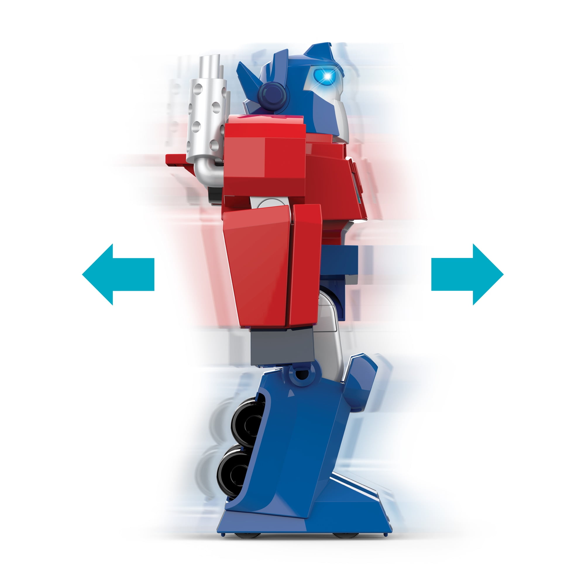 Hasbro: Transformers Rescue Bots Academy: Optimus Prime RC Robot -  12" Walking Transformer, Lights & Sounds, Radio Controlled, Full Function, 2.4 GHz