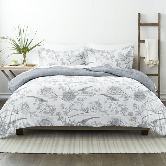 Home Collection Premium Down Alternative Molly Botanicals Reversible Comforter Set