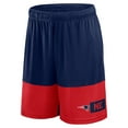 thumbnail image 2 of Men's Logo Athletic Navy New England Patriots Best of the Best Shorts, 2 of 3