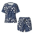 thumbnail image 4 of Lsque Plant Women's Short-Sleeved Pajama Set - 2 Piece Soft and Lightweight Sleepwear Set-Medium, 4 of 9