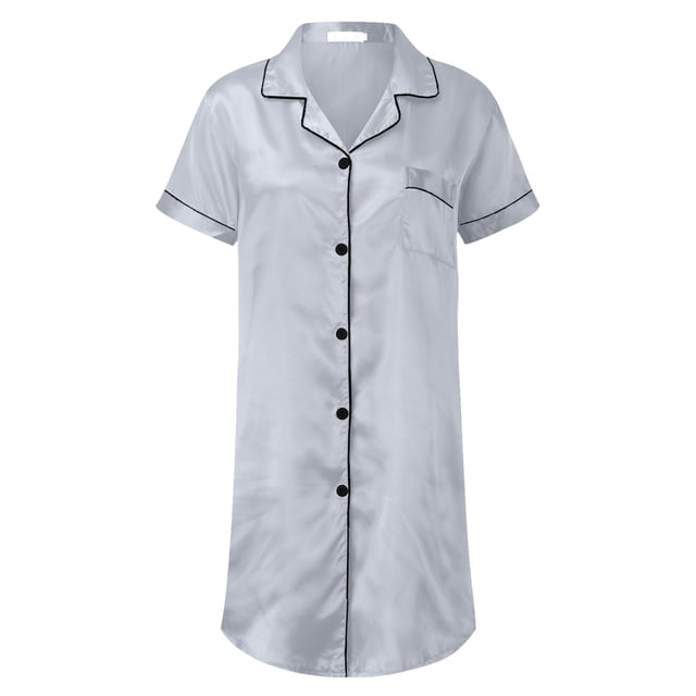 Fvwitlyh Pyjamas pour Femmes sous-Vêtements Pyjamas Gris, TG