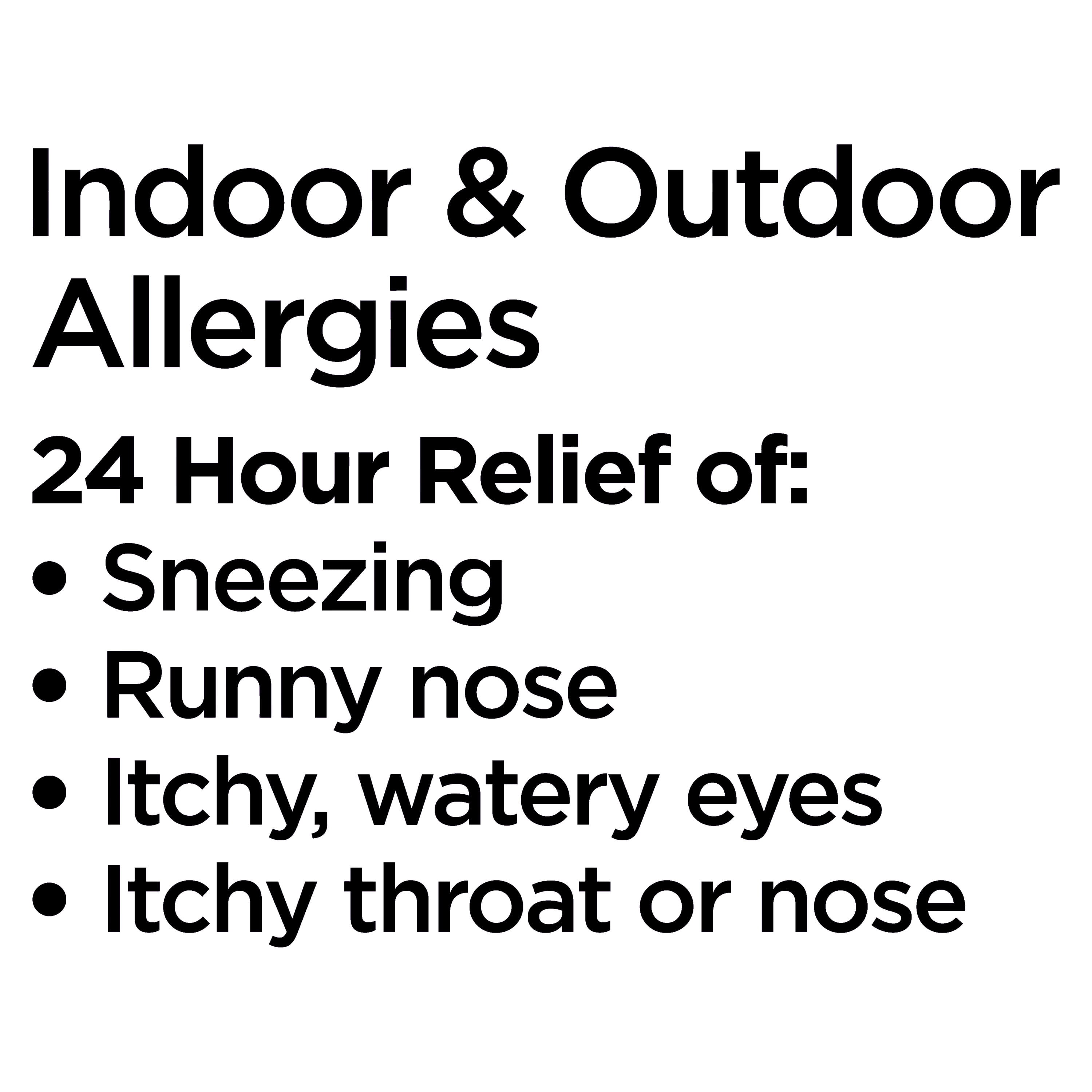 Equate Allergy Relief Cetirizine HCl Softgels, 25 Count, Compare to Zyrtec® Active Ingredient