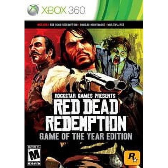 Red Dead Redemption, Xbox 360, Action & Adventure, Parental Controls, Game of the Year Edition, Video Game