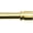 Gold, variant on Curtain Rods for Windows 16 to 28 or 40 Inches Max Adjustable Length 1 Inch Diameter Window Curtain Rod with Aluminium Finials, Black