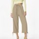 thumbnail image 5 of WILLBEST Pantalones Capri Casuales de Lino con Cordón Ajustable para Mujer, de Color Liso, Cómodos para Uso Diario. Grande, 5 of 8