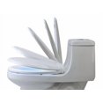 thumbnail image 4 of LumaWarm Heated Nightlight Elongated Toilet Seat - Biscuit, 4 of 7
