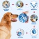 thumbnail image 4 of Pelota de goma para perros duradera y de alta elasticidad, pelota interactiva resistente y duradera, juguete acuático de entrenamiento dental duradero para perros pequeños y medianos., 4 of 5