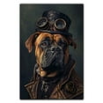 thumbnail image 3 of Bullmastiff Dog Canvas Painting Canvas Art Prints Bathroom Artwork for Wall Living Room Bedroom Bathroom Wall Art Framed Art Wall Decor Wood Wall Hanging Art, 3 of 6