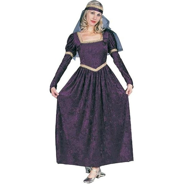 RG Costumes 86386-V-XXL Costume de Princesse de la Renaissance pour Femme Adulte, Violet - 2TG 20-22